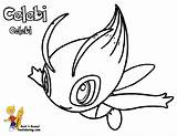 Pokemon Coloring Celebi Pages Legendary Print Drawing Slugma Mythical Dynamic Colorine Lugia Clip Ho Oh Library Yescoloring Clipart Popular Book sketch template