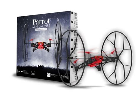 parrot rolling spider drone droner drone