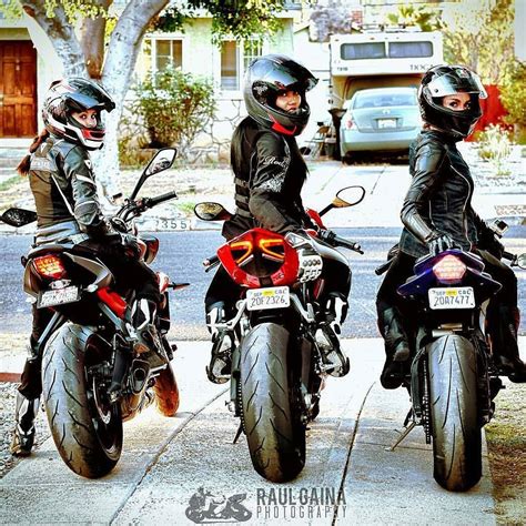 5 Types Of Women That Ride Motorcycles Infographic