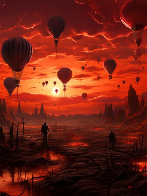 Alien Hot Air Balloons –