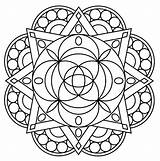 Mandala Coloring Pages Printable Adults Kids Bestcoloringpagesforkids sketch template