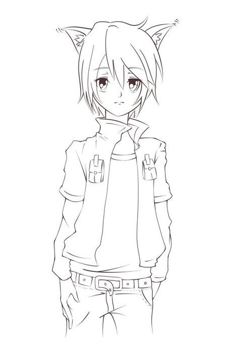 emo anime boy coloring pages osoi wallpaper