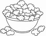 Popcorn Coloring Pages Drawing Color Kernel Colouring Template Printable Box Print Getdrawings Fruits Sketchite Getcolorings Sketch Vegetables sketch template