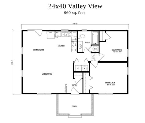 Valley View Model Modular Homes By Salem Structures
