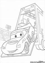 Coloring Pages Cars Movie Kids Color sketch template