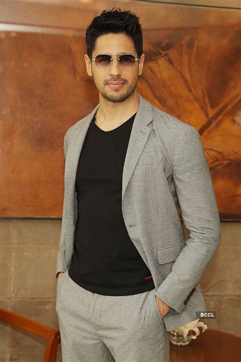 Sidharth Malhotra During The Promotion Of Bollywood Film A Gentleman