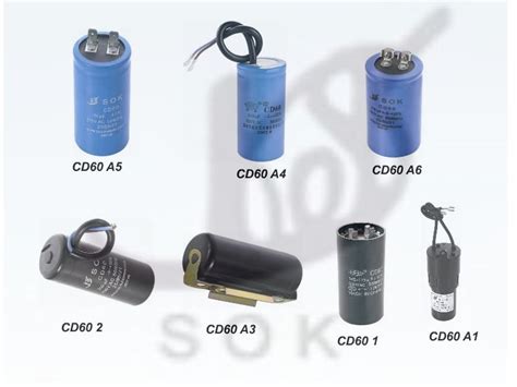 ac motor start capacitor cd sok china manufacturer capacitor electronic components