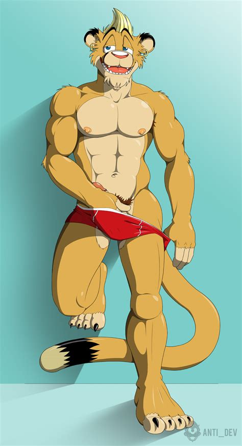 rule 34 abs anthro anti dev biceps briefs cougar ear piercing feline