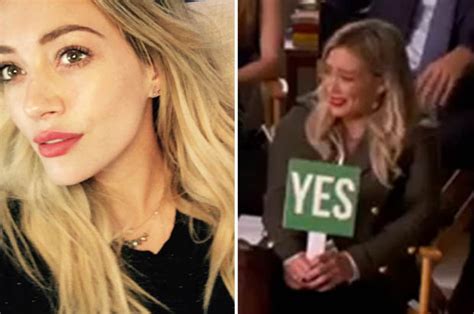 hilary duff has revealed she had sex in a public place daily star