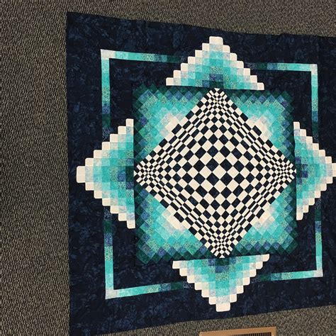 optical illusion quilt patterns quilt illusion optical geometric pattern quilts  patterns kit