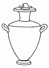 Coloring Pottery Amphora Greek Ancient Clip Vector Grecia Pages Edupics Arte Printable Clipart Dibujo Para Colorear Greece Worksheets Adult Dibujos sketch template