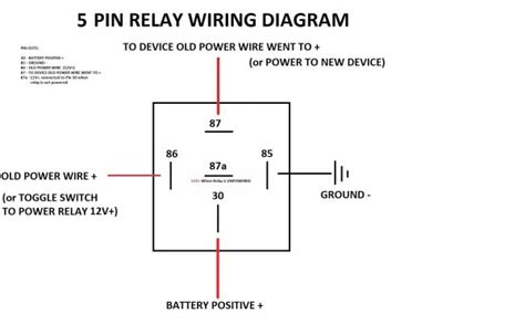 relay wiring diagram