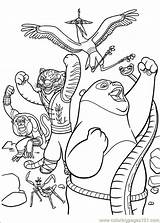 Fu Kung Panda Coloring Pages Colorare Da Disegni Ping sketch template