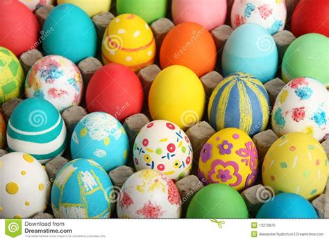 easter eggs collection stock photo image  backgorund