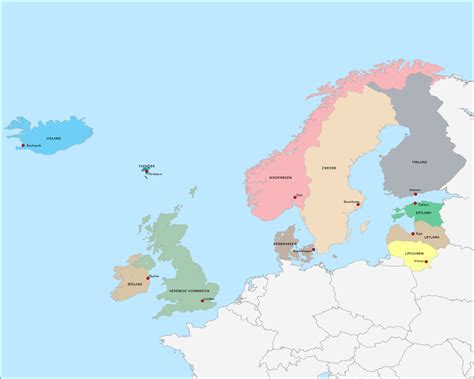 job gen problem kaart europa met hoofdsteden ablehnen galanterie naturpark