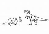 Coloring Rex Triceratops Trex Pages Ausmalbilder Ausmalbild Kinder Ausmalen Sheets Per Ausdrucken Do Malvorlagen Schablonen sketch template