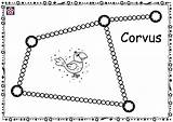 Constellation Corvus Marshmallow Teachersmag sketch template