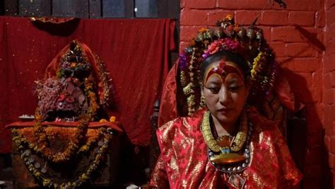 Nepal Quake Forces Living Goddess To Break Decades Of Seclusion