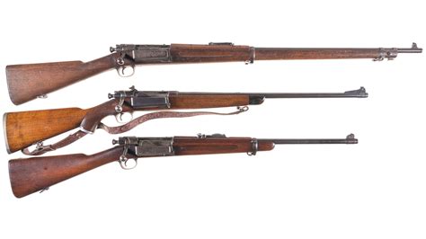 springfield armory  krag bolt action rifles rock island auction