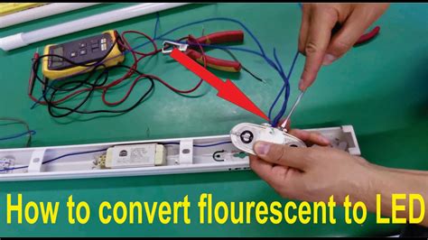 fabulous convert  fluorescent  led wiring diagram  tube