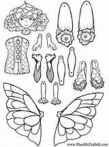 Coloring Puppet Paper Dolls Puppets Brook Ferne Pages Articulated Popular Outs Cut Library Clipart Line sketch template