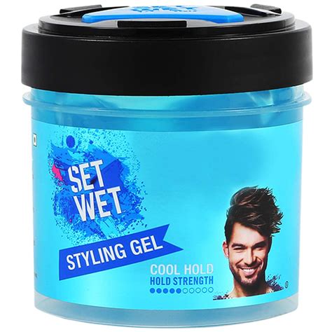set wet cool hold hair styling gel  ml price  side effects