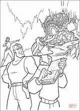 Coloring Atlantis Pages Milo Disney Coloriage Lost Empire Info Book Recommended sketch template