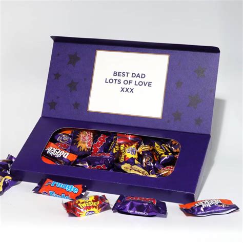 personalised cadbury heroes small letterbox selection 290g funky hampers