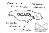 Coloring Pages Jamaican Jamaica Popular Coloringhome sketch template