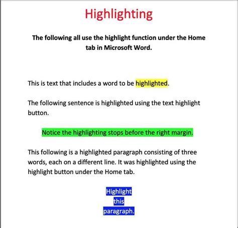 easy ways  highlight text  ms word  techie senior