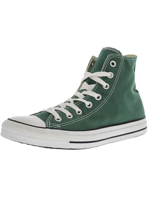 converse chuck taylor  star  forest green high top fashion sneaker
