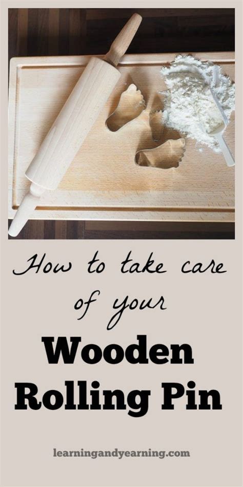 care   wooden rolling pin