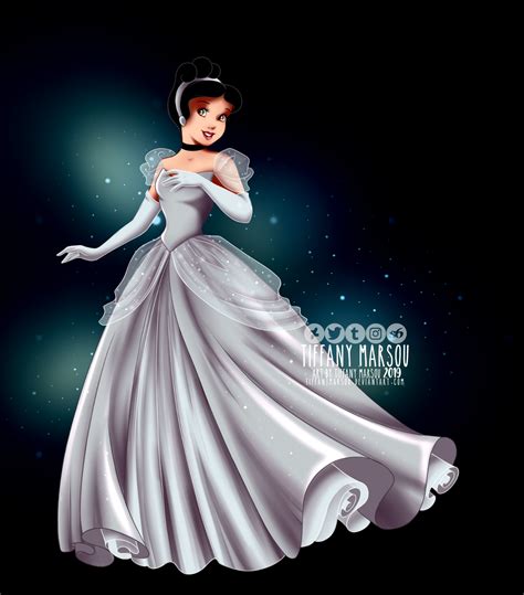 Crossover Snow White As Cinderella By Tiffanymarsou On