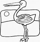 Colorir Stork Uccelli Saracura Aves Animali Sarau Kifest Passarinho Louca Devaneios Poeta sketch template