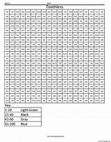 Multiplication Worksheets Number Color Printable Math Coloring Learn sketch template