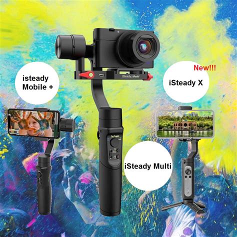 hohem isteady  mobile  pro  multi gear  axis handheld smartphone gimbals stabilizer