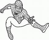 Coloring Spider Man Pages Spectacular Spiderman Popular Kids sketch template