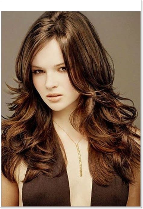 Top Hairstyles Long Hair Layered Round Face My Xxx Hot Girl