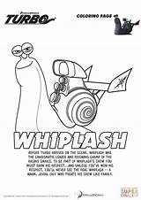 Coloring Turbo Whiplash Pages Printable Supercoloring Categories sketch template