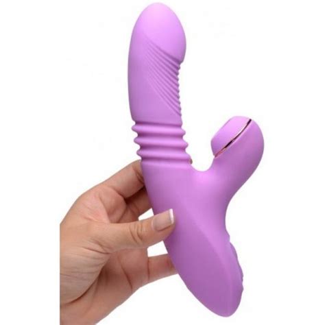 Shegasm Thrusting Suction Rabbit Purple Sex Toys At Adult Empire
