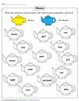 Nouns Noun Worksheets sketch template