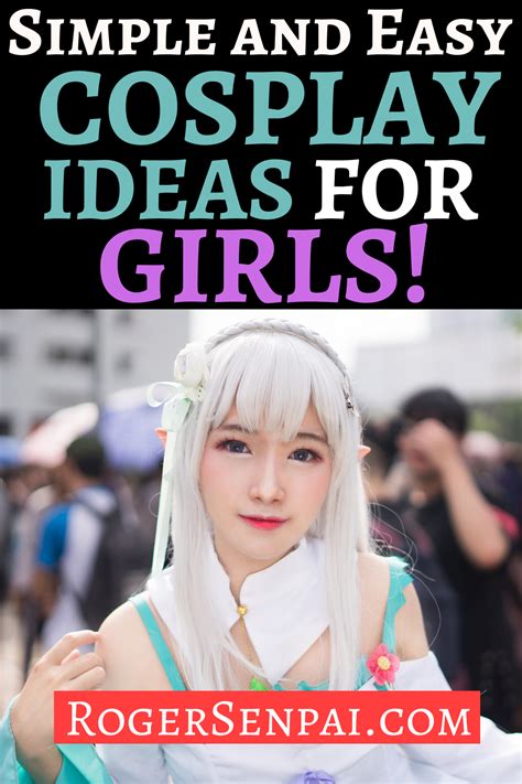 Simple And Easy Cosplay Ideas For Girls Easy Cosplay Easy Cosplay