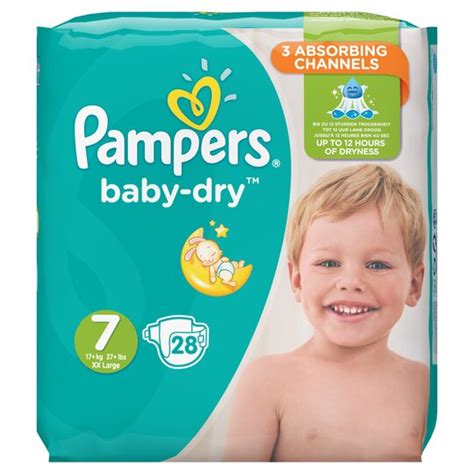 pampers baby dry size  essential pack  nappies tesco groceries