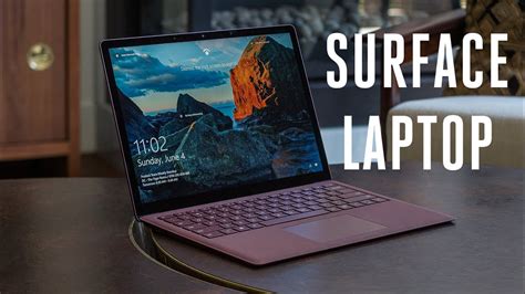 surface laptop review microsoft takes   air youtube