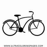 Colorir Bicicleta sketch template