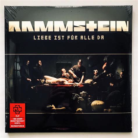 Rammstein Liebe Ist Fur Alle Da 2 Lp Vinyl Ph 180 Gram