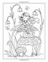 Colouring Fairies Digi sketch template