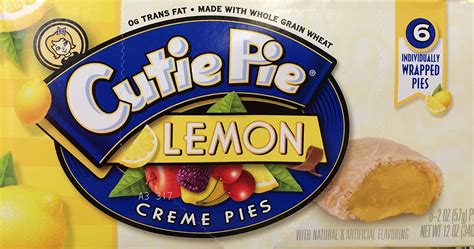 12oz Cutie Pie Crème Pies Lemon Pack Of 1 Grocery