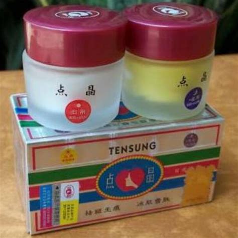 Hot Tensung 7 Day Facial Whitening Cream Shopee Malaysia