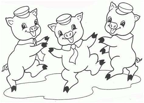 pigs page  kids   adults coloring home